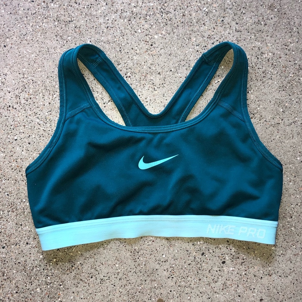 Teal Nike Bra